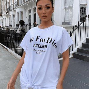 Die For D'ior T-shirt Dress